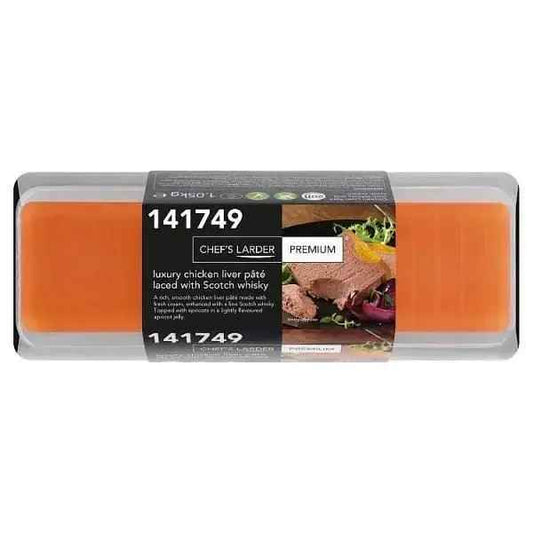 Chef's Larder Premium Luxury Chicken Liver Pâté Laced with Scotch Whisky 1.05kg