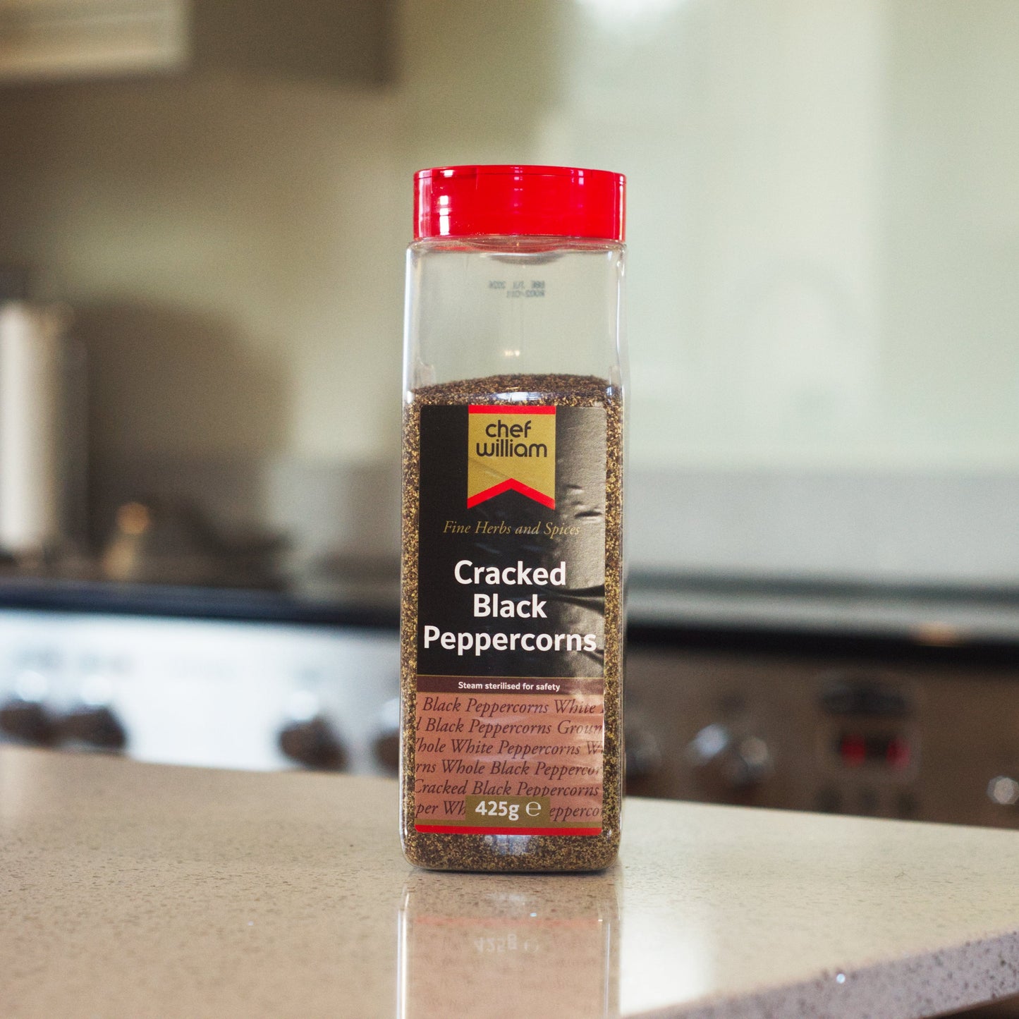Cracked Black Peppercorns 425g