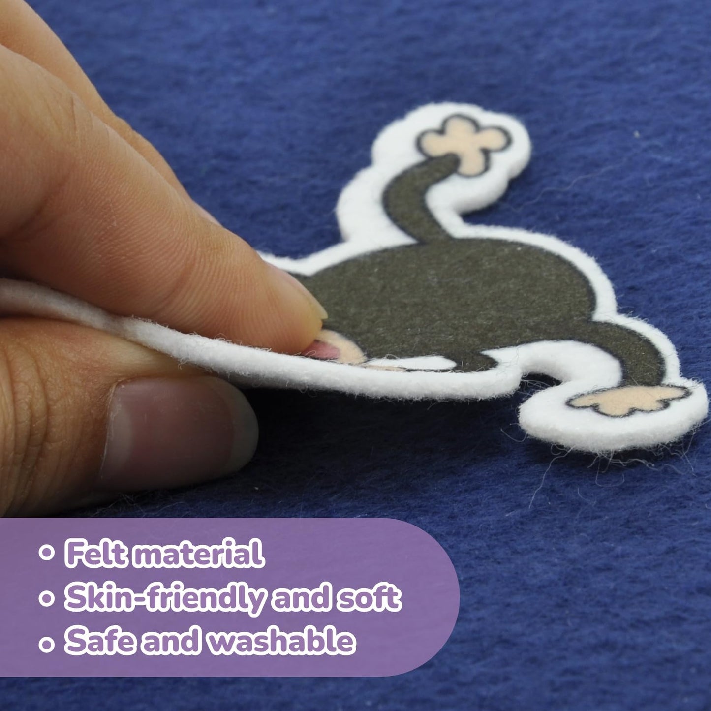 CHEFAN Felt Flannel Board Stories for Toddlers — The Three Little Pigs