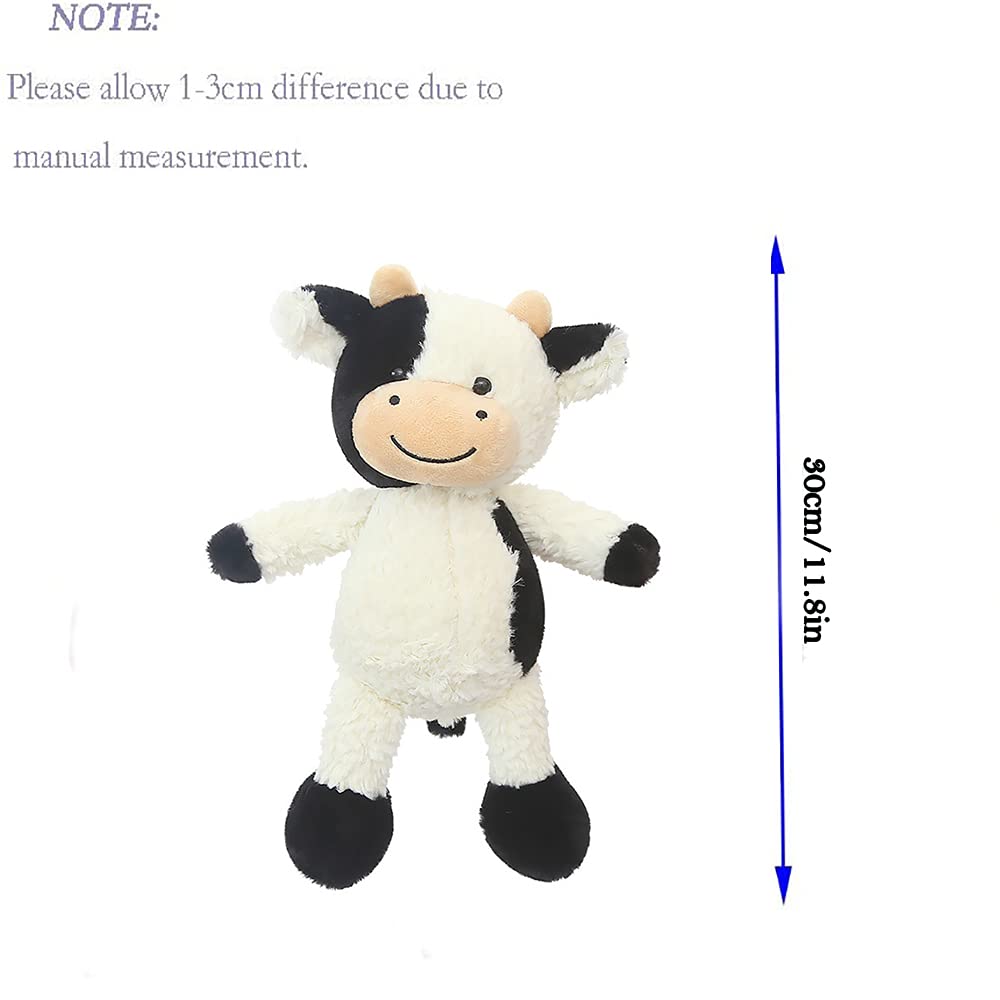 CHELEI2019 11.8-Inch Cow Stuffed Animal Plush Toy for Kids
