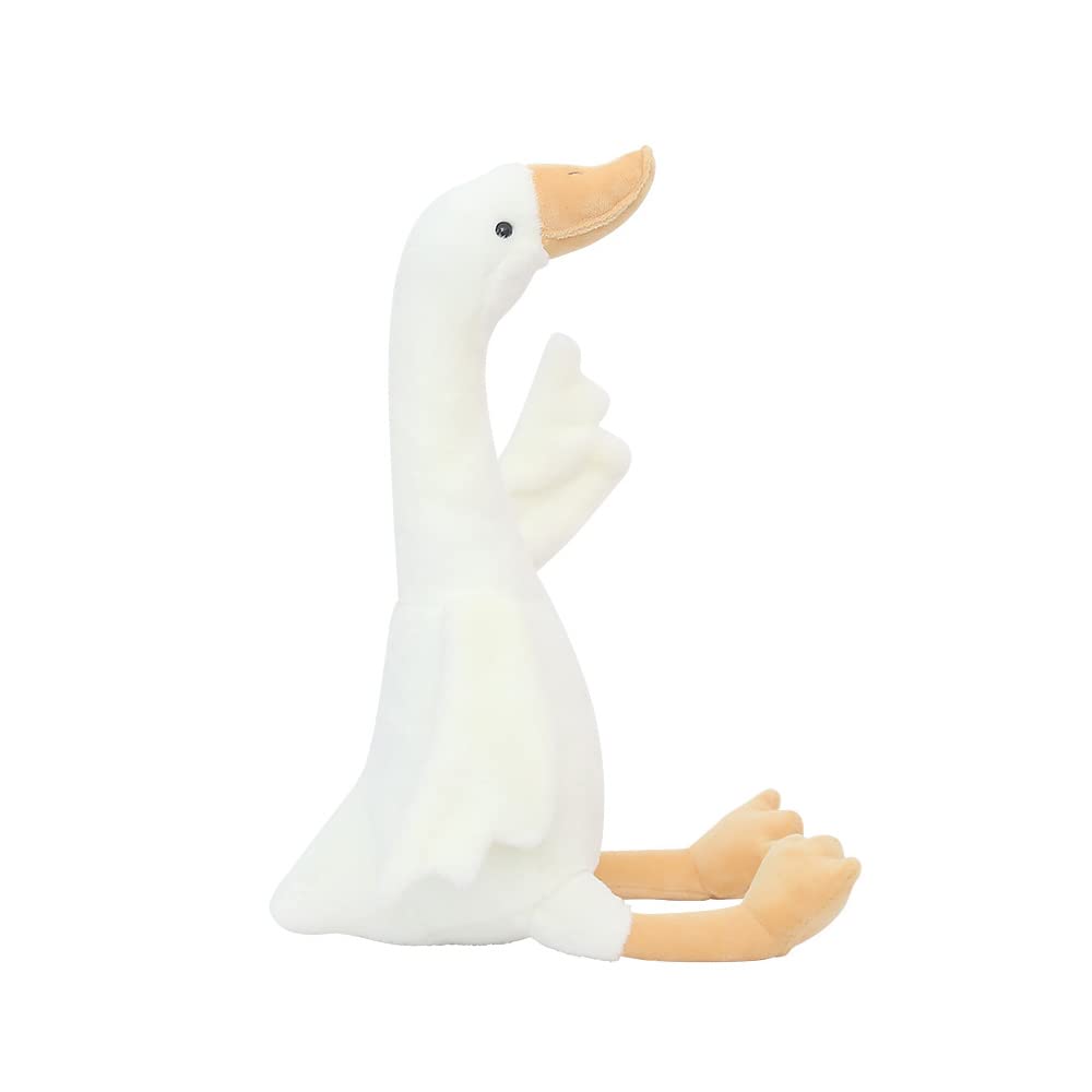CHELEI2019 23.6-Inch Goose Plush White Swan Stuffed Animal Toy – Gifts for Kids