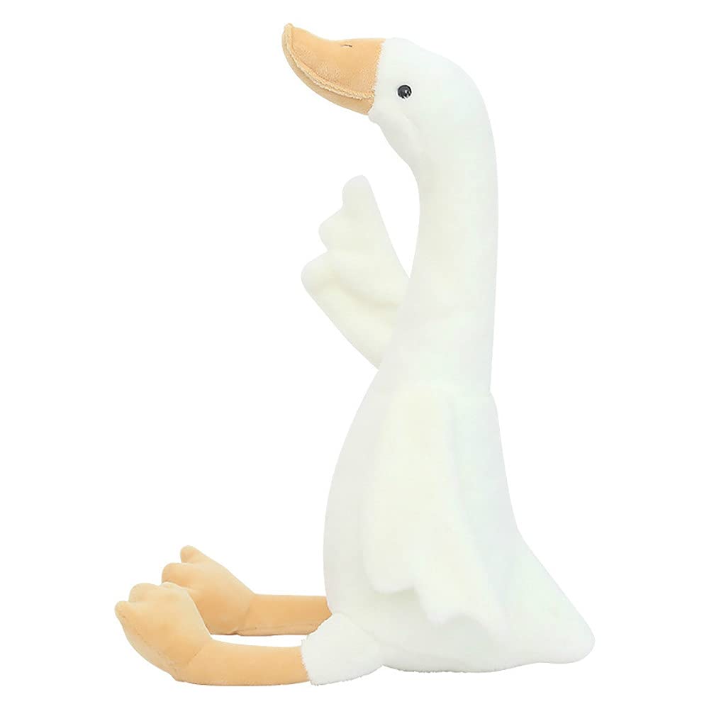 CHELEI2019 19.7-inch White Swan Plush Toy – Large Huggable Stuffed Animal for Kids