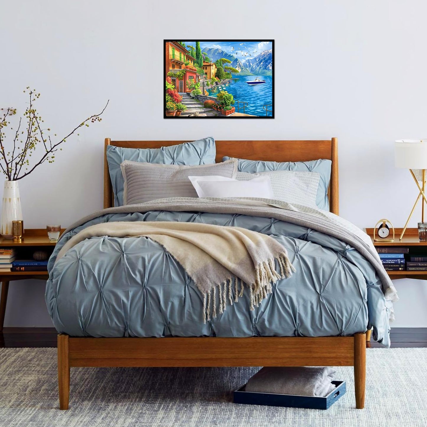 CHengQiSM Seaside Resort 1000-Piece Puzzle for Adults – Ocean City Landscape