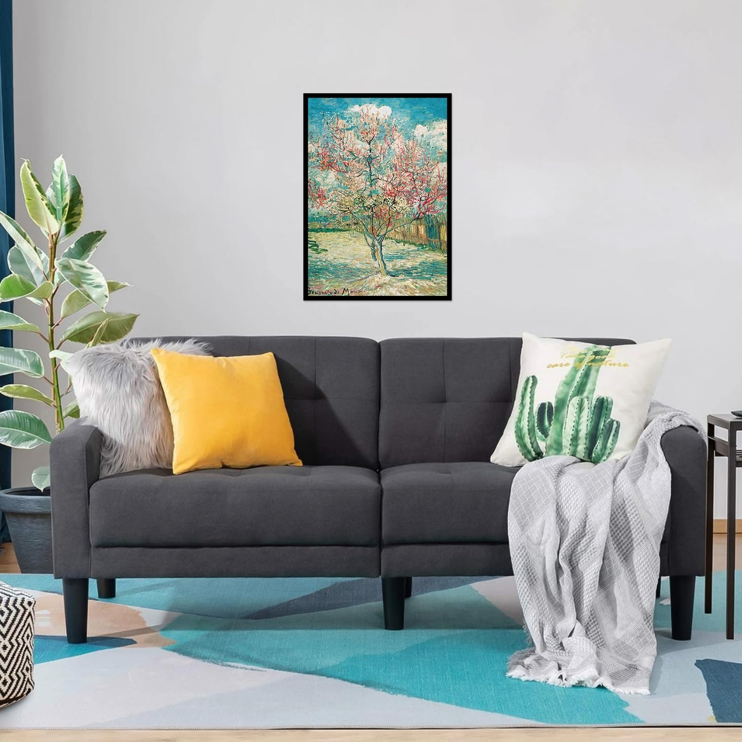 CHengQiSM 1000-Piece Puzzle – Van Gogh Peach Trees in Blossom