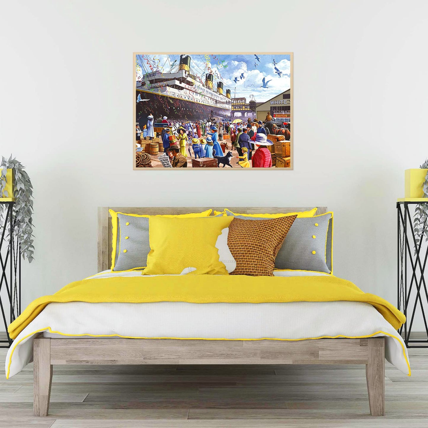 CHengQiSM 1000-Piece Titanic Jigsaw Puzzle – Cruise Ship Oil Painting