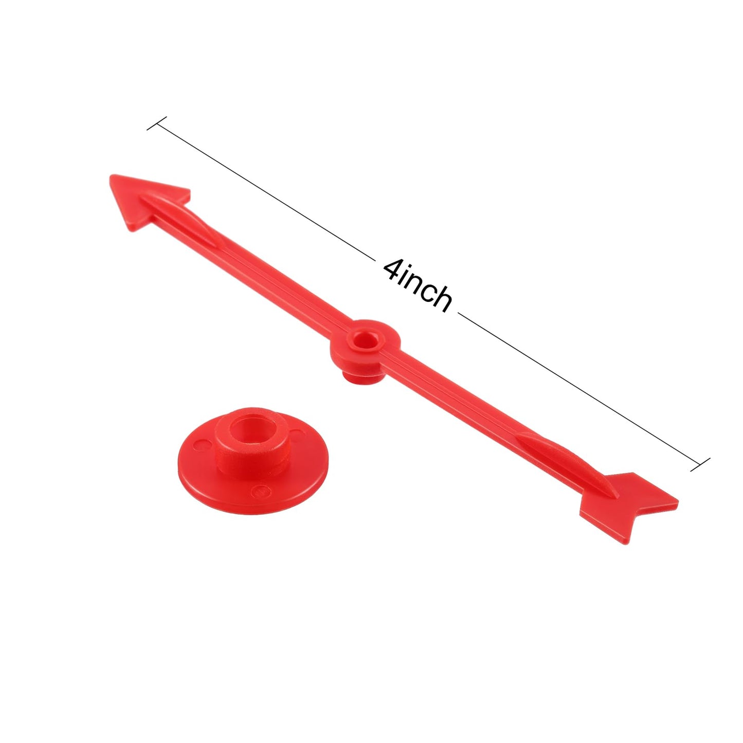 CHENGU 25-Piece 4-Inch Plastic Game Spinners for Classroom, Party, and Home