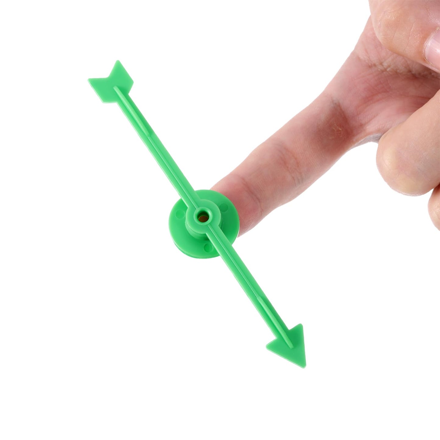 CHENGU 25-Piece 4-Inch Plastic Game Spinners for Classroom, Party, and Home