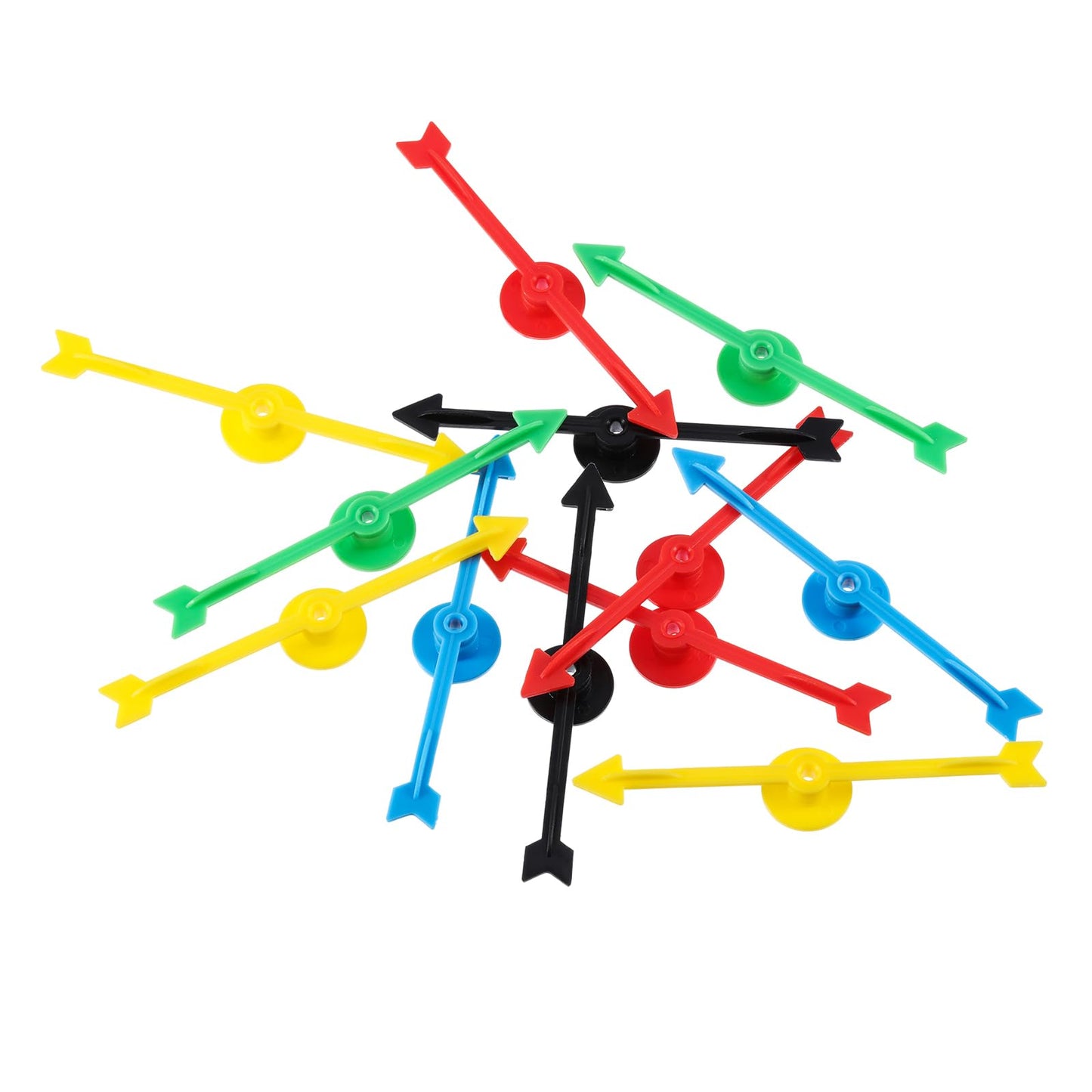 CHENGU 25-Piece 4-Inch Plastic Game Spinners for Classroom, Party, and Home