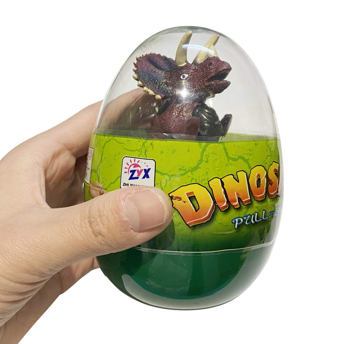 Cherislpy 4-Pack Jumbo Dinosaur Eggs with Pull-Back Cars – Easter Toys for Kids