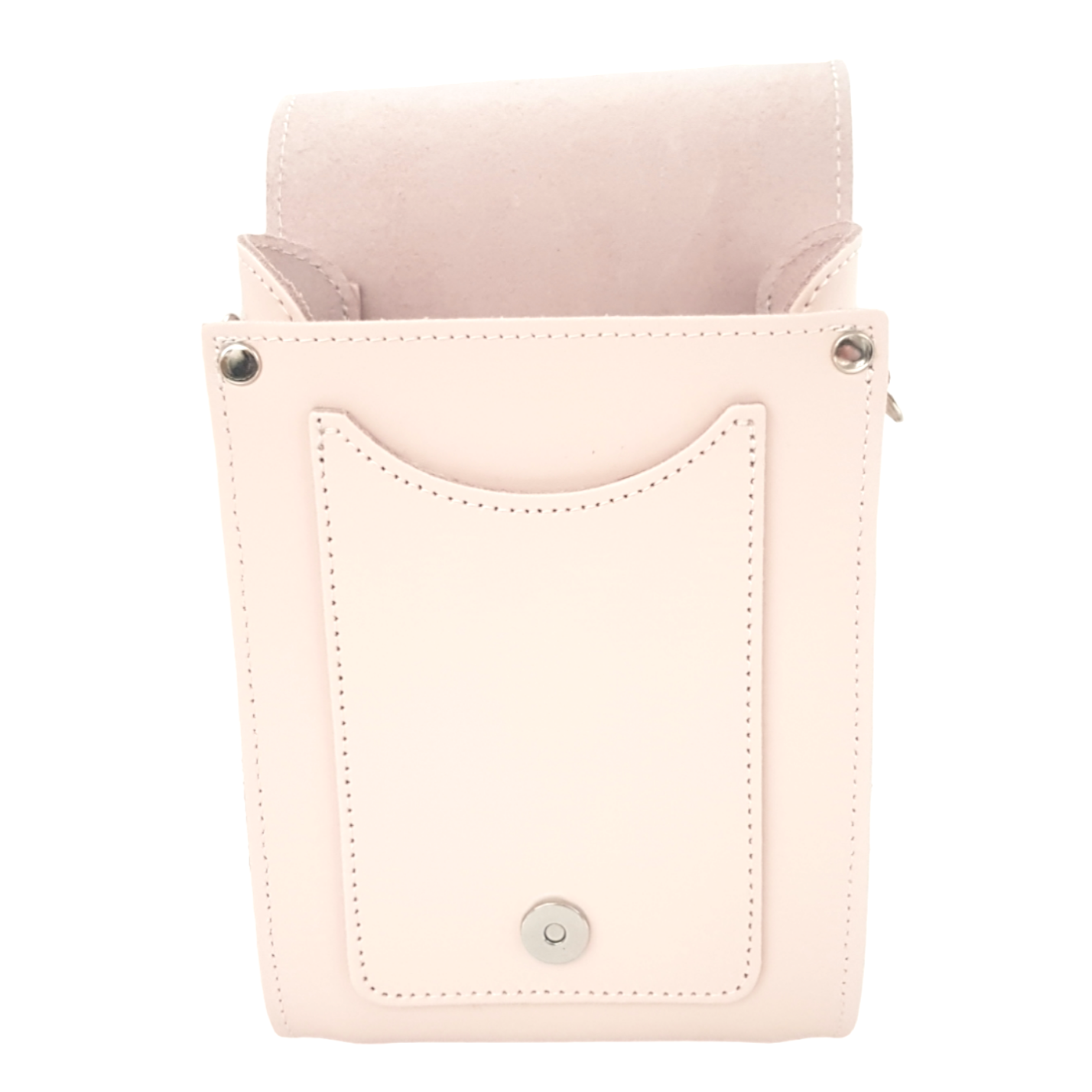 Handmade Leather Festival Phone Bag - Cherry Blossom
