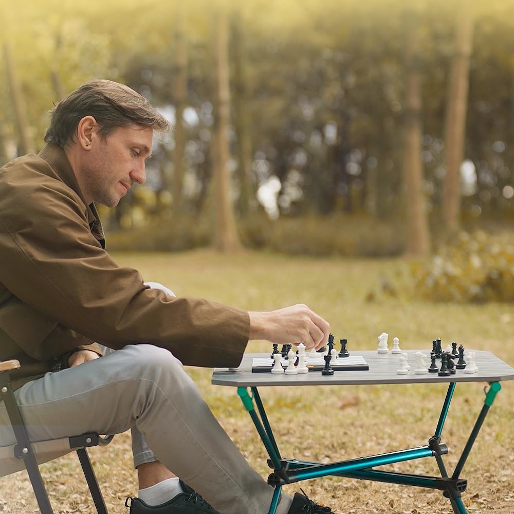 Chessnut Go Ultimate Portable Travel Electronic Chessboard – Full Piece Recognition & Magnetic Adhesion