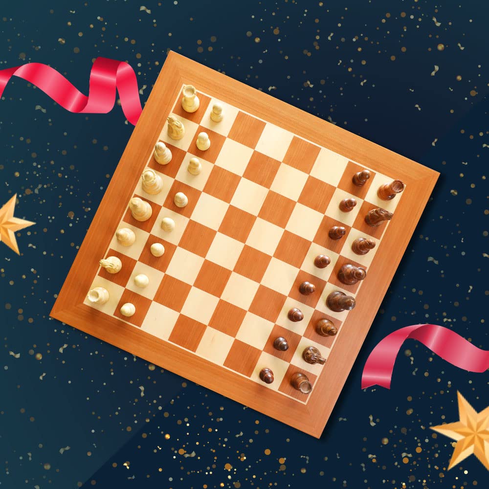 Chessnut Pro AI Electronic Chessboard Set – Full Piece Recognition, 55cm Tournament Board, Luxury Wooden Pieces