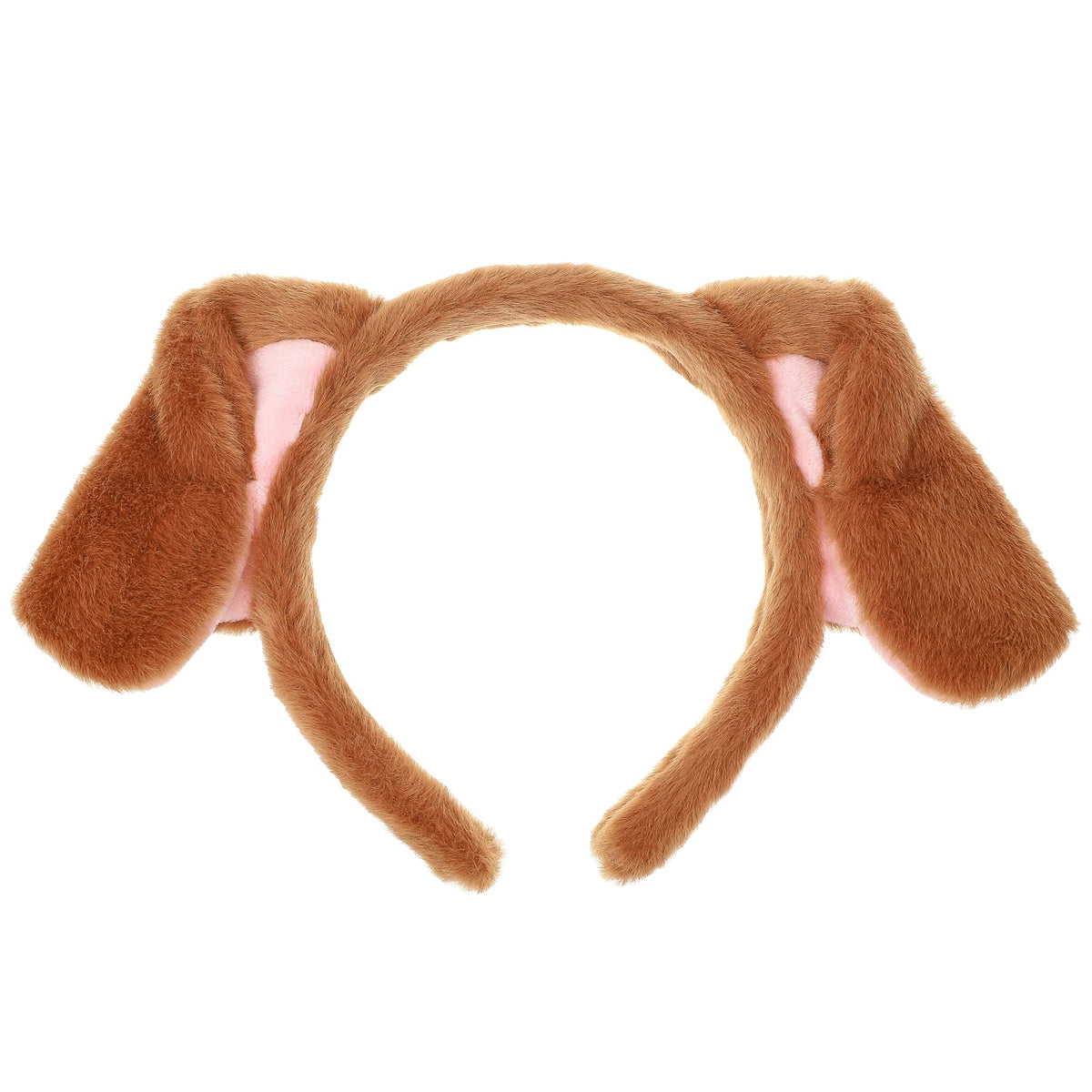 CHEU Brown Dog Ears Headband for Halloween Puppy Costume Play | Comfortable, Flexible Fit