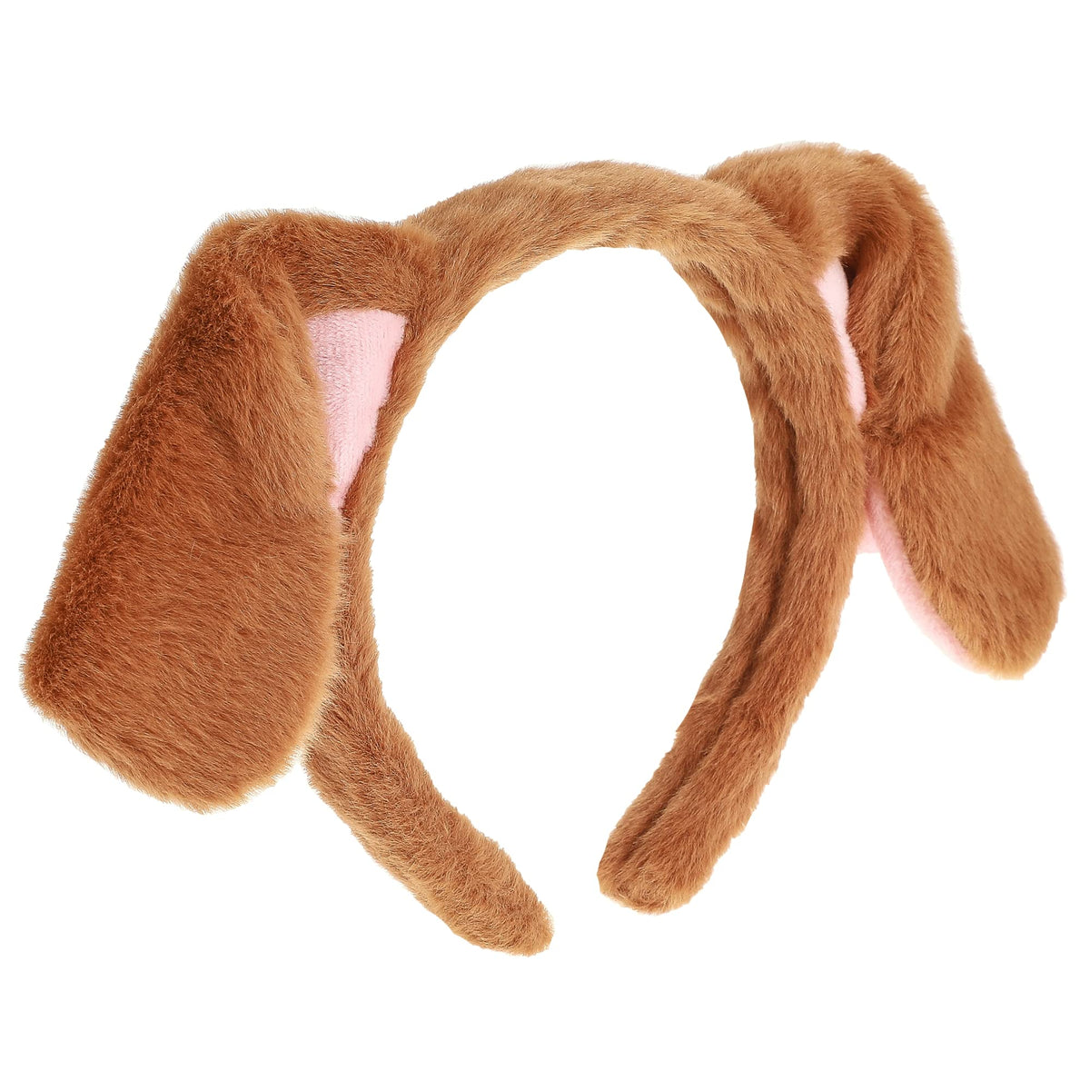 CHEU Brown Dog Ears Headband for Halloween Puppy Costume Play | Comfortable, Flexible Fit