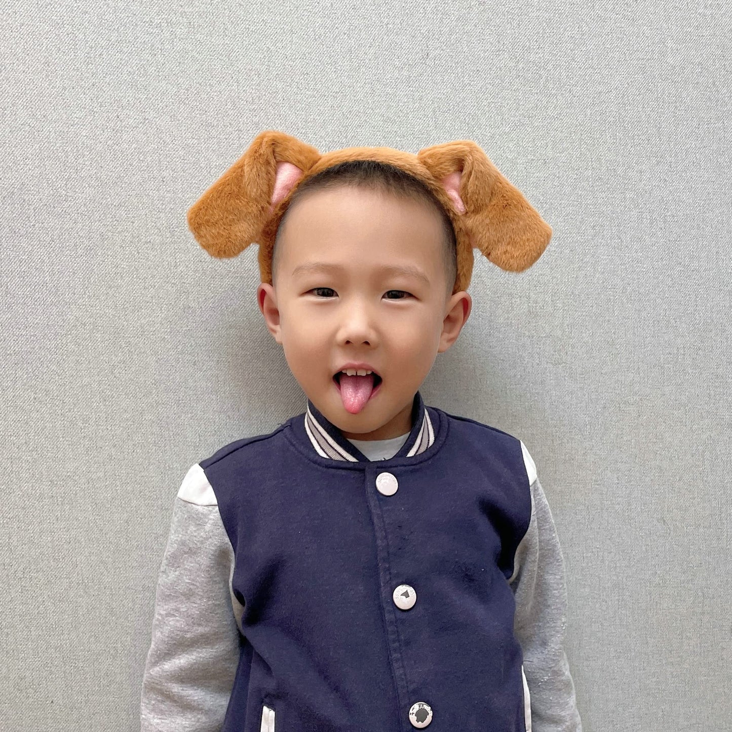 CHEU Brown Dog Ears Headband for Halloween Puppy Costume Play | Comfortable, Flexible Fit