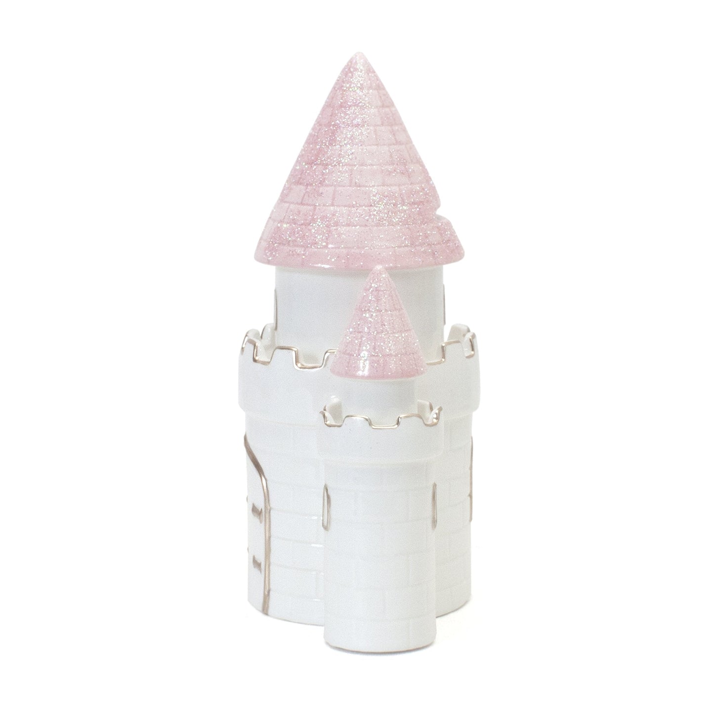 Child to Cherish Ceramic Dream Big Princess Castle Piggy Bank – Pink
