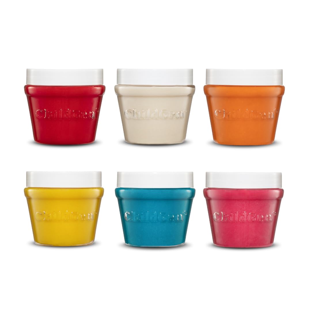 ChildGen Natural Play Dough Set – 6-Pack, Non-Toxic & Ultra Soft