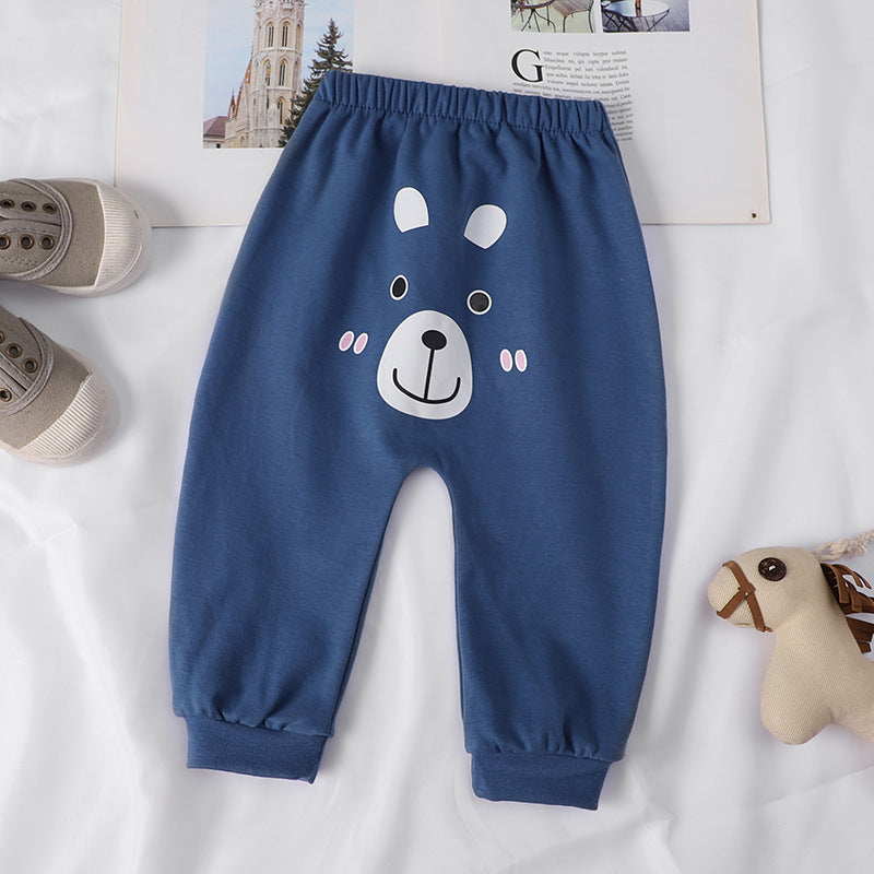 Children’s Animal Print Spring And Summer Pants