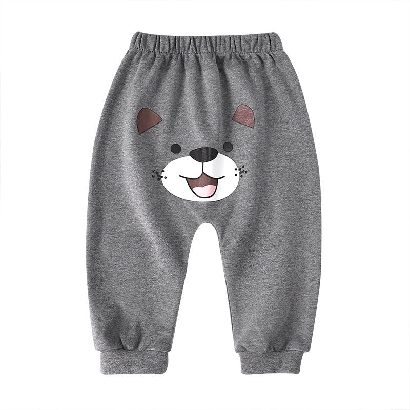 Children’s Animal Print Spring And Summer Pants