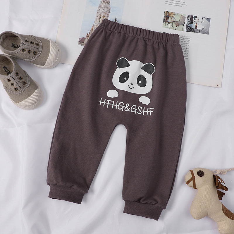 Children’s Animal Print Spring And Summer Pants