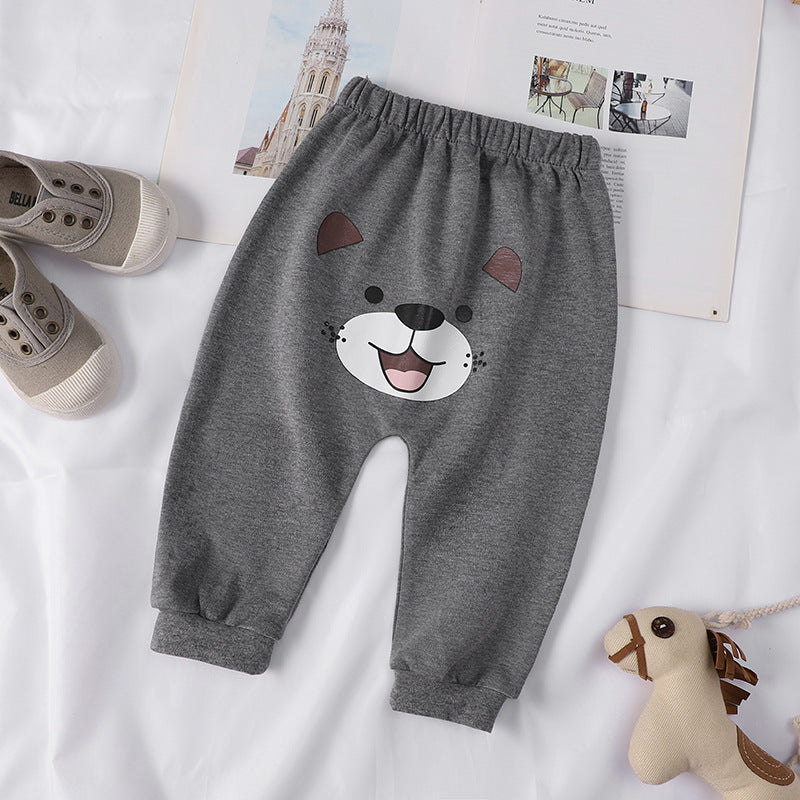 Children’s Animal Print Spring And Summer Pants