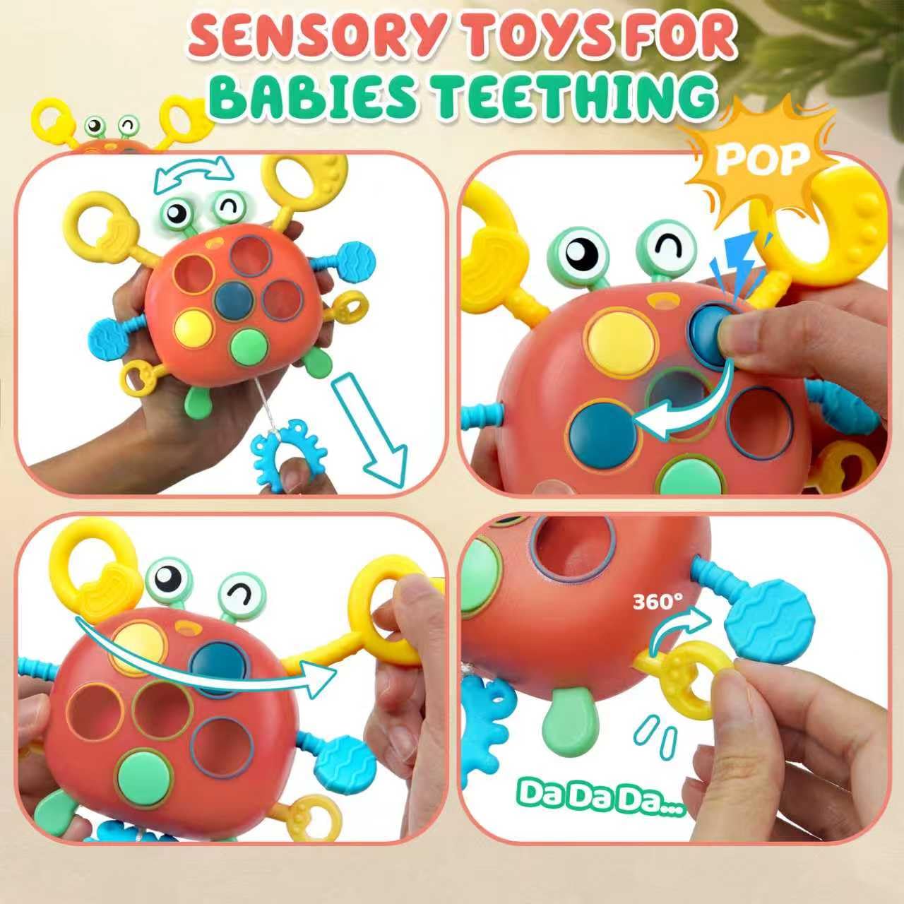 Chilvil Sensory Montessori Travel Toys for Toddlers (1-3) - Airplane & Road Trip