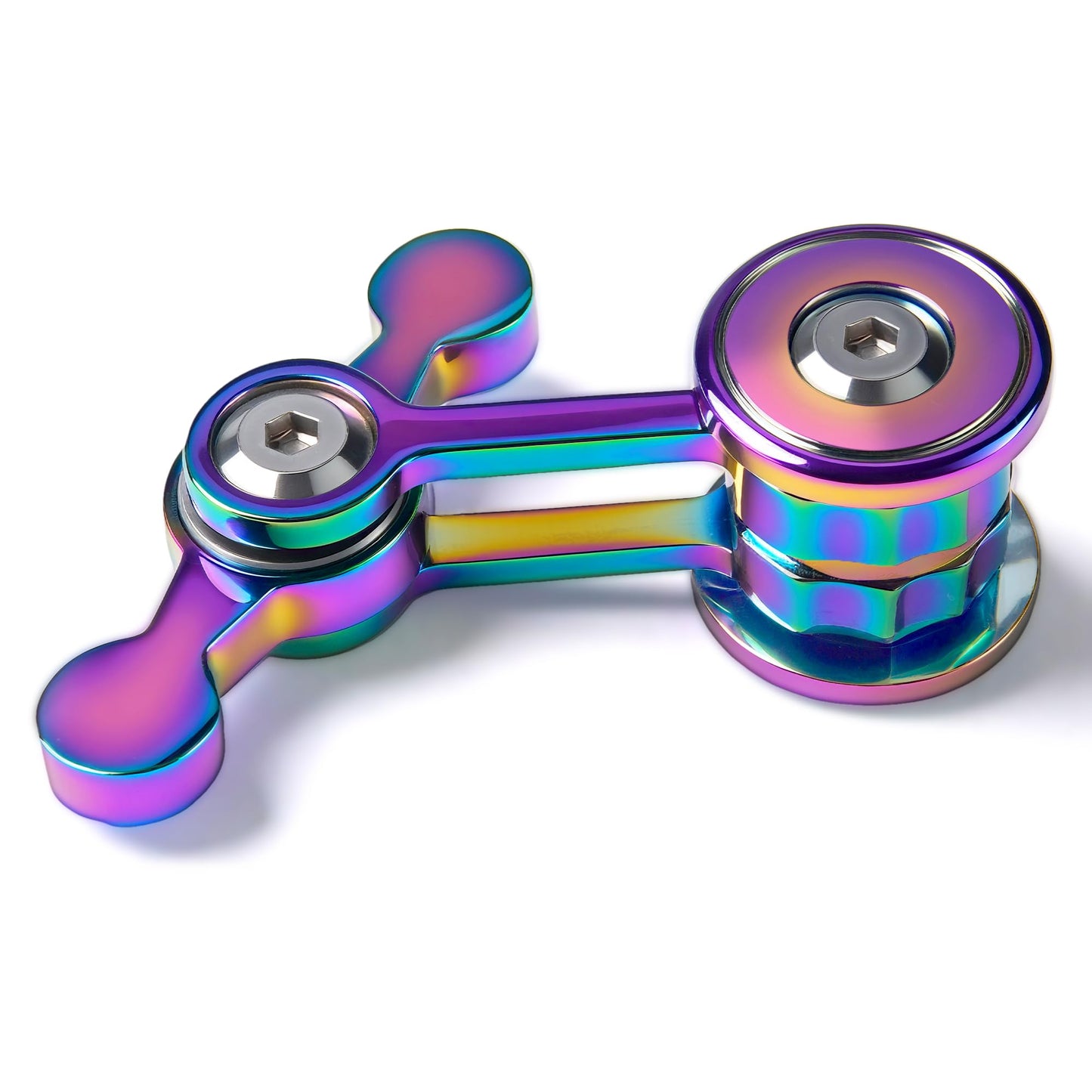 Chilvil Fidget Spinner for Adults — Quiet Metal EDC Desk Toy Gift