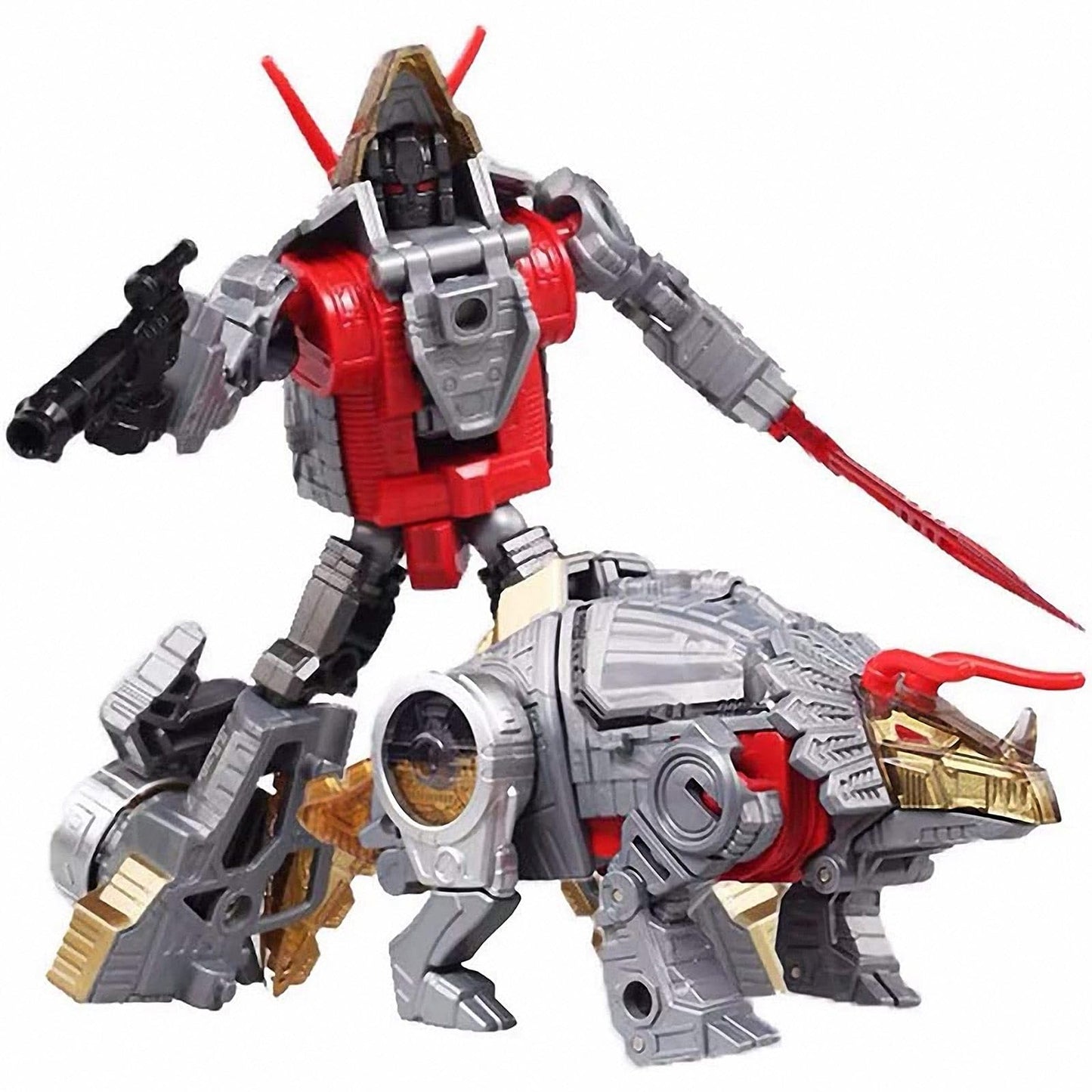 chingbor Deformation Toy Combiner 5 in 1 Action Figure – 14.6 Inch Mega Robot for Boys, Girls & Adults