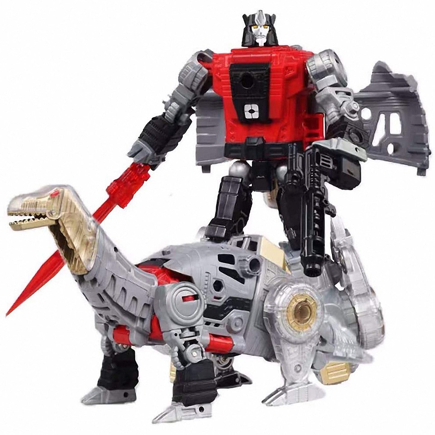 chingbor Deformation Toy Combiner 5 in 1 Action Figure – 14.6 Inch Mega Robot for Boys, Girls & Adults