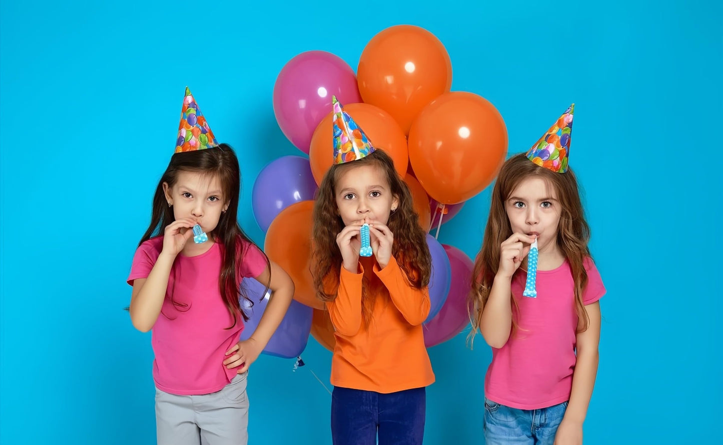 Chinshwehaw 30-Pack Colorful Party Blowouts – Automatic Roll-Out Squawker Horns
