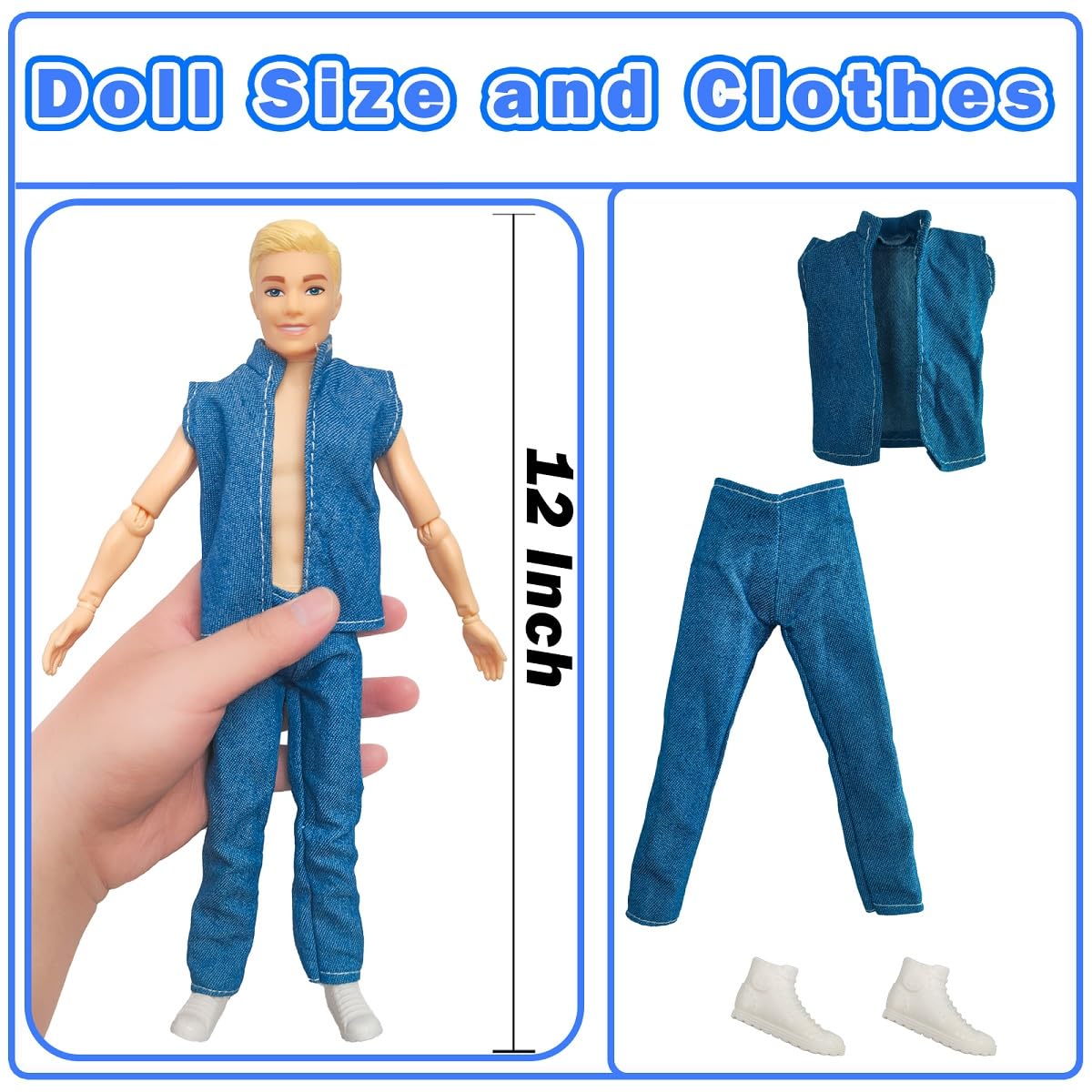 Chioldilly Interactive Family Toy Figures Set – Imaginative Family Doll Play