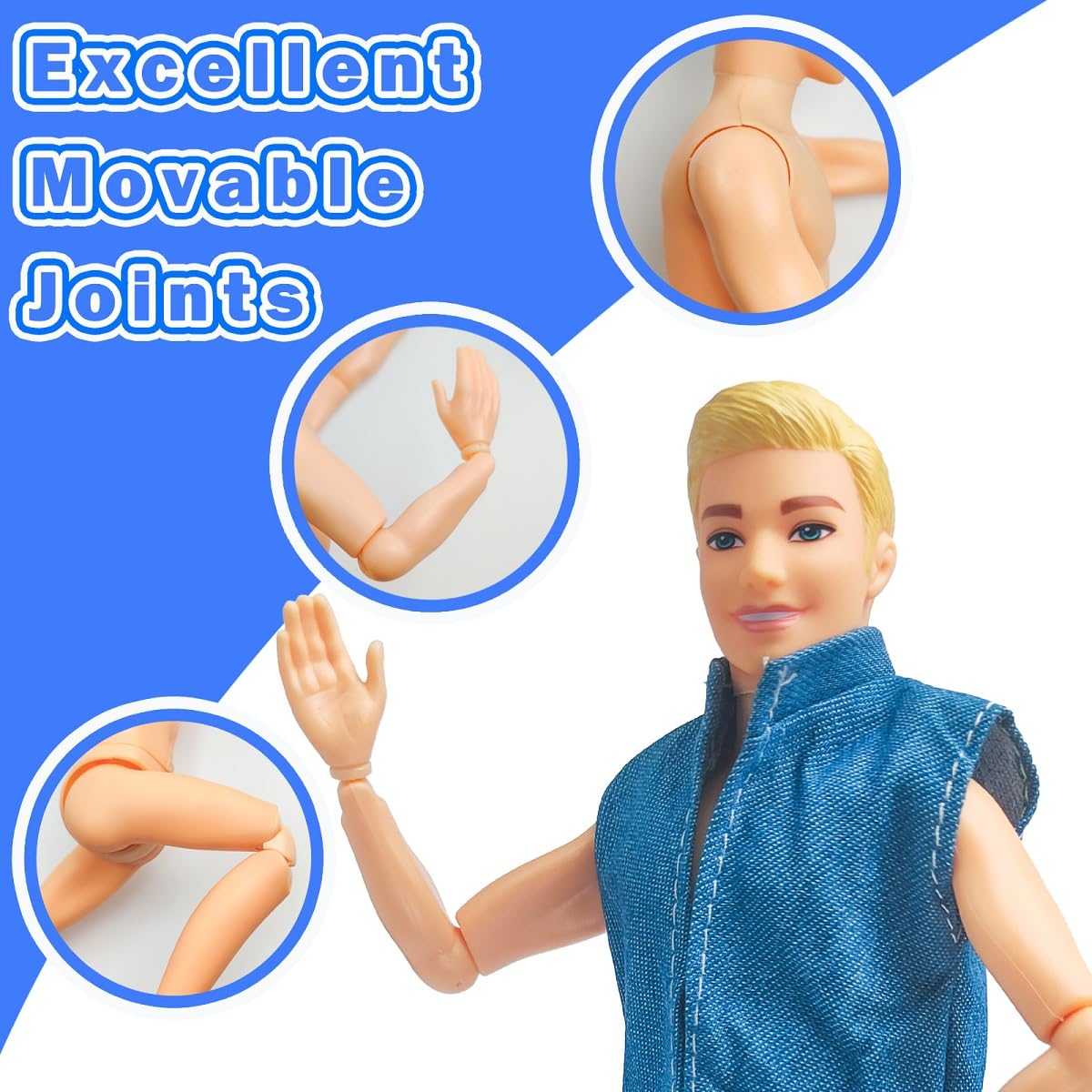 Chioldilly Interactive Family Toy Figures Set – Imaginative Family Doll Play