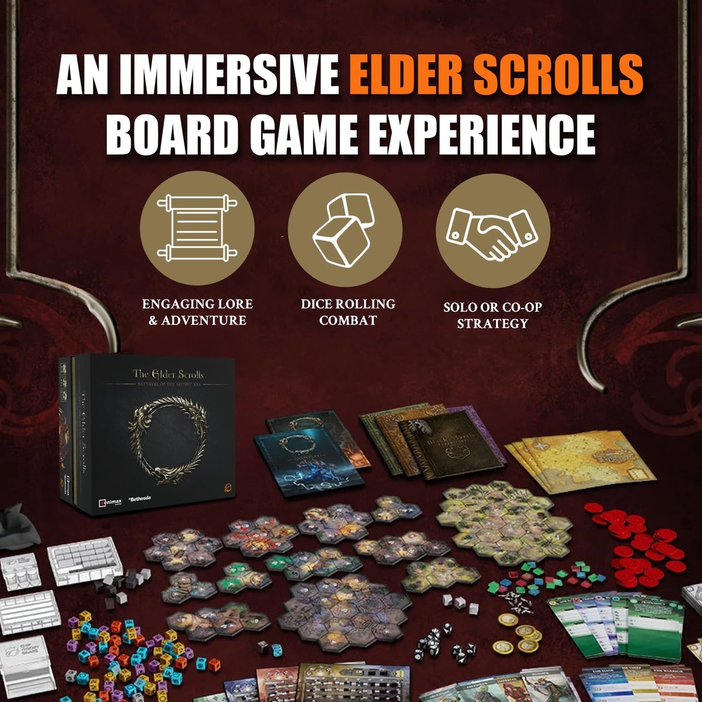 The Elder Scrolls: Betrayal of The Second Era - Tabletop RPG by Chip Theory Games