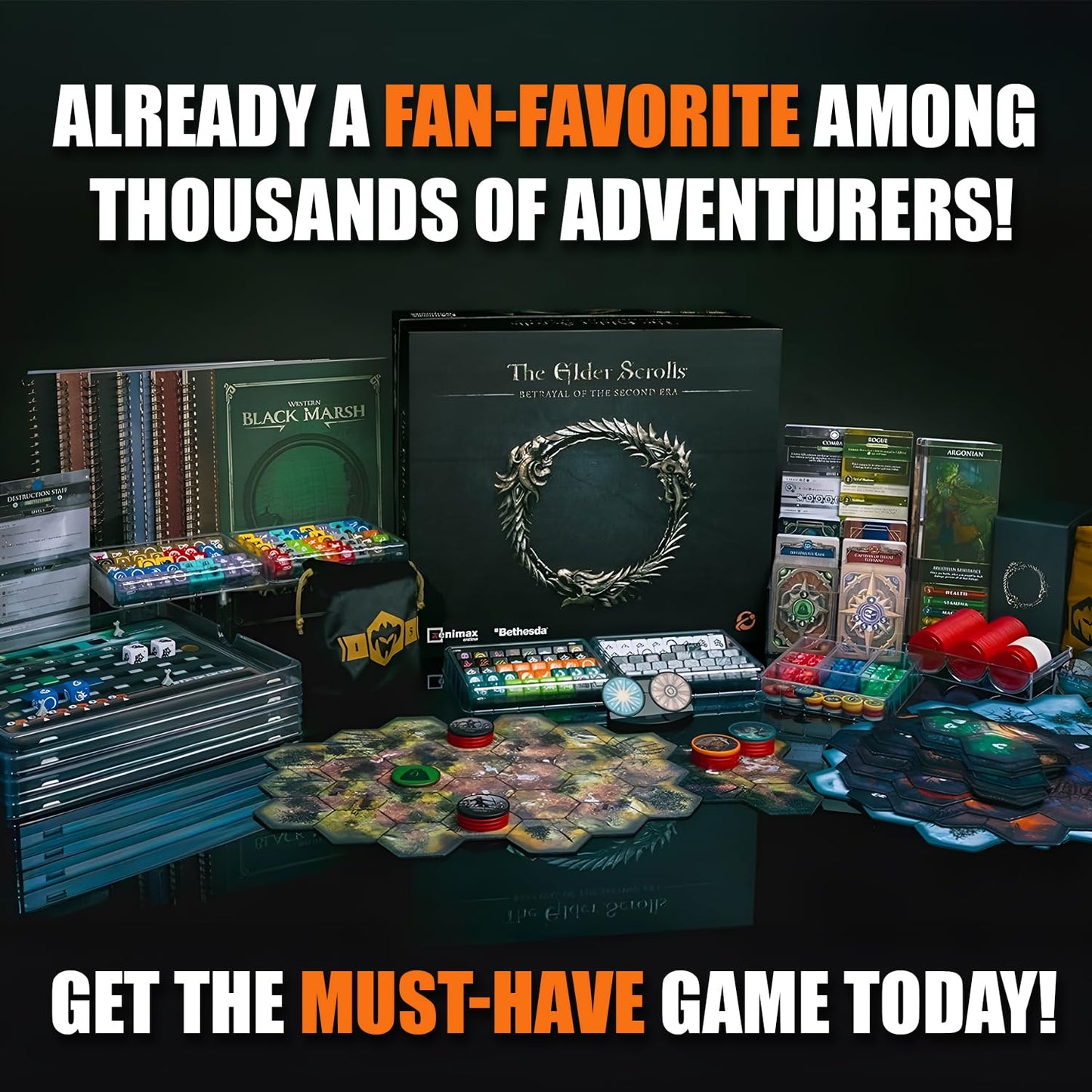 The Elder Scrolls: Betrayal of The Second Era - Tabletop RPG by Chip Theory Games