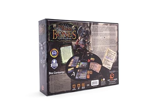 Chip Theory Games Too Many Bones Dice Builder – Solo & Co-op Tactical RPG for 1–4 Players