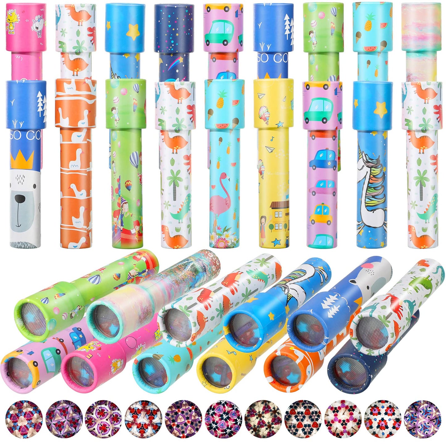 Chivao 30 Pcs Classic Kaleidoscopes – Vintage Kids Toys & Party Favors