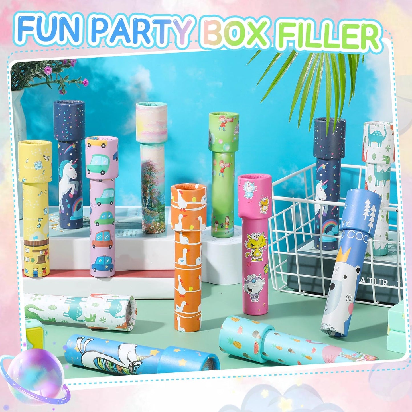 Chivao 30 Pcs Classic Kaleidoscopes – Vintage Kids Toys & Party Favors