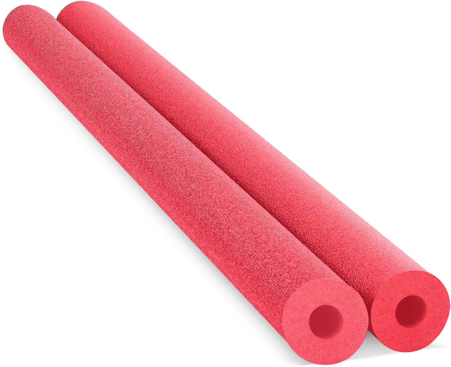 Chochkees 52-Inch Floating Pool Noodles 2-Pack | Hollow Foam Tubes in Vibrant Colors