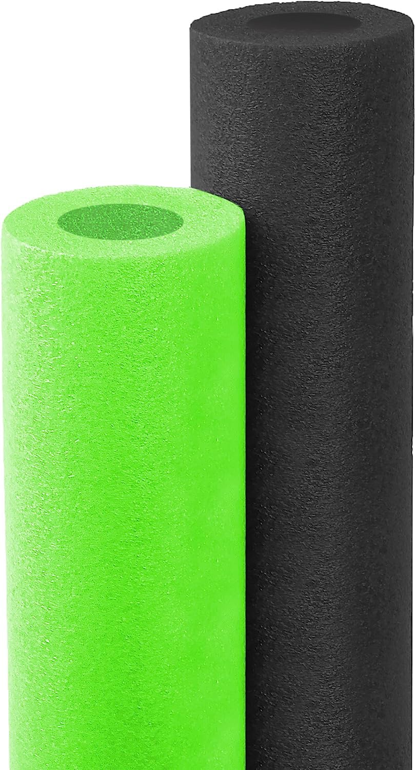 Chochkees Floating Pool Noodles – 2-Pack, 52-Inch Hollow Foam Tubes in Colorful Options