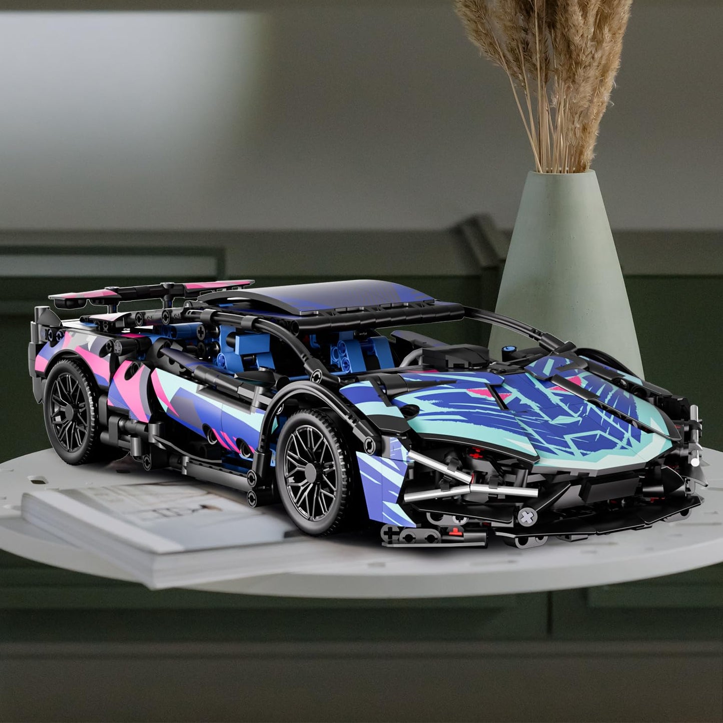 Chodia Sport Race Car Building Block Set 1:14 – 1314 Pcs for Adults & Teens