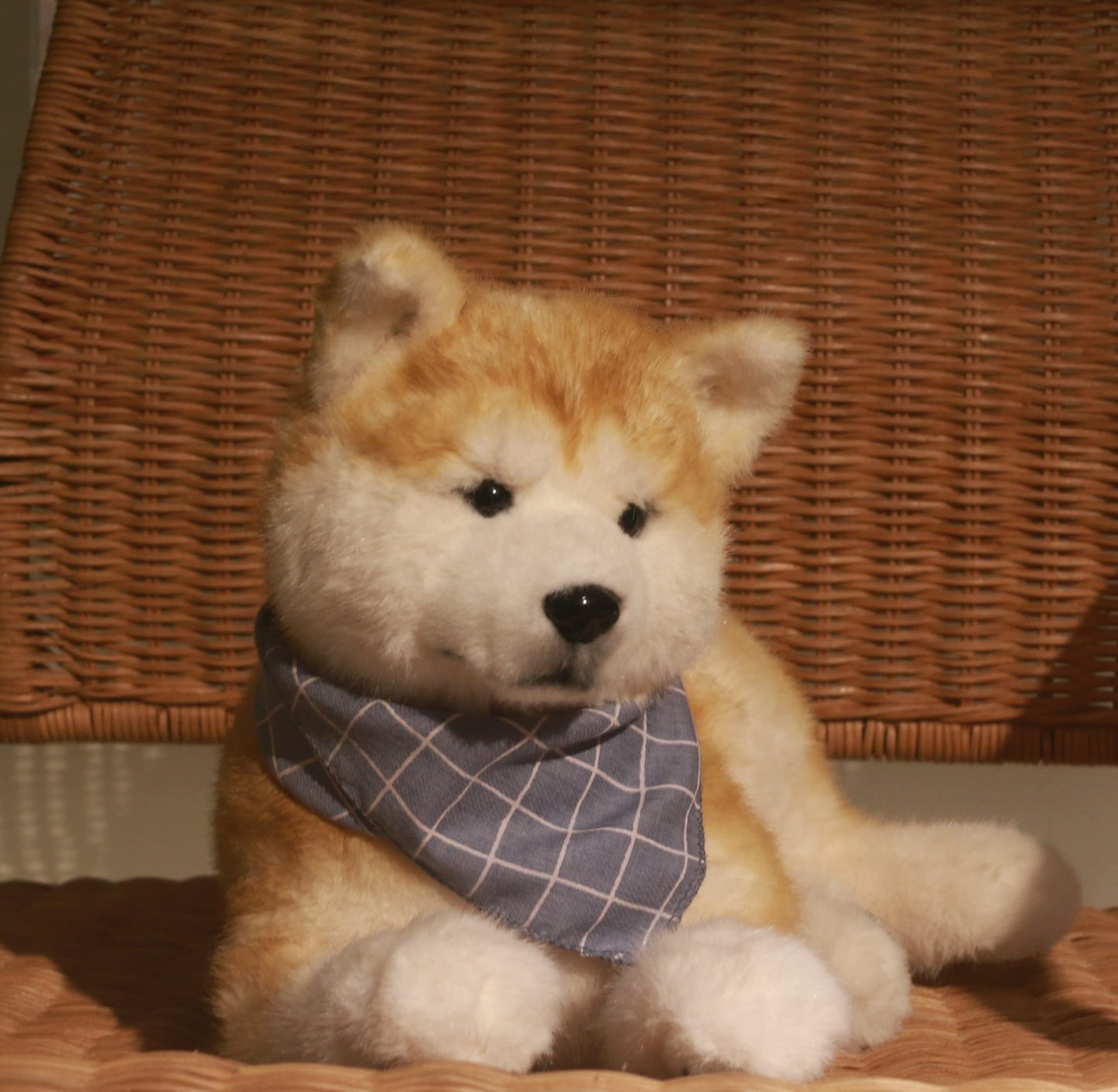 Chongker Shiba Inu Plush - Handmade Realistic Dog Stuffed Animal