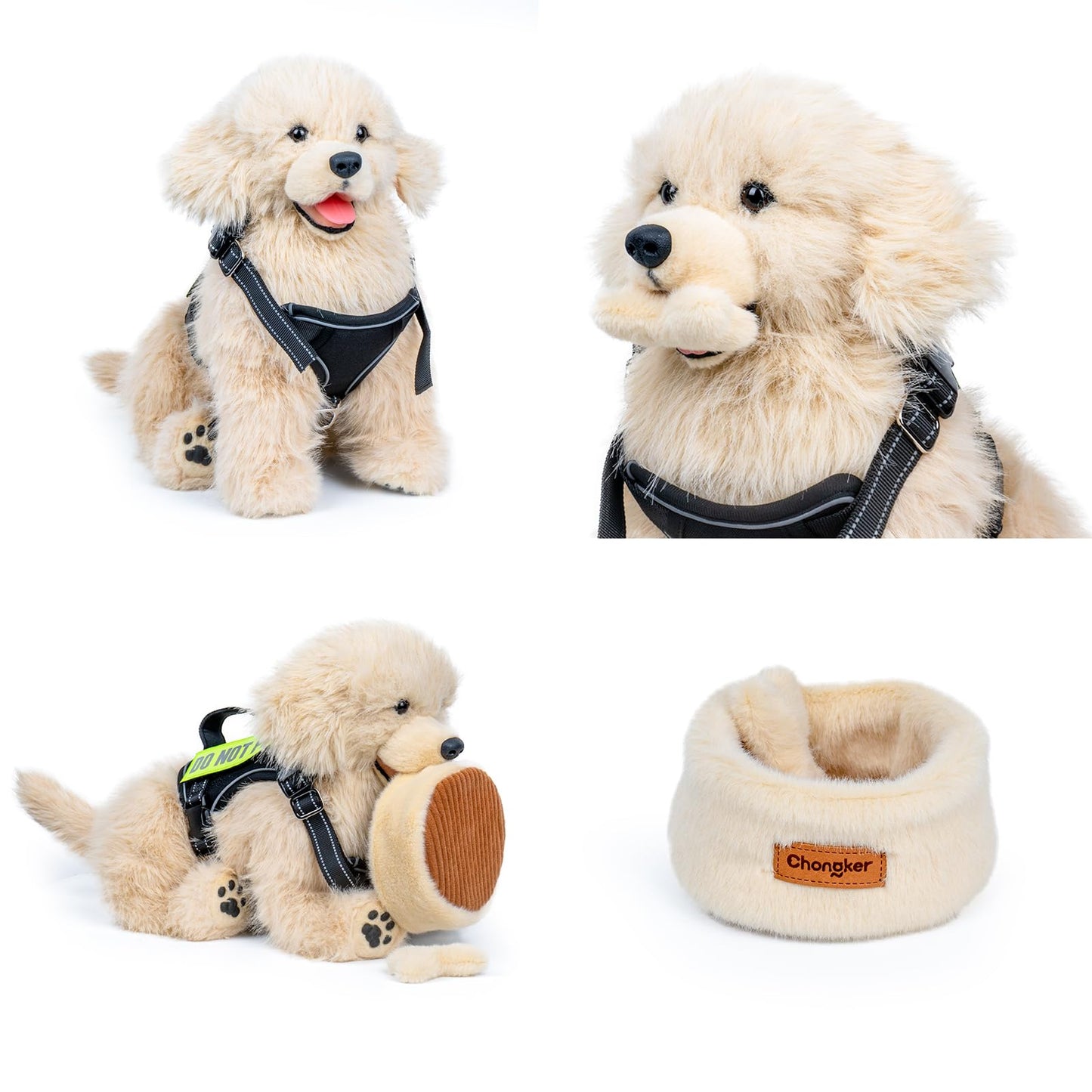 Chongker Shiba Inu Plush with Magnetic Toys – Lifelike Soft Dog Stuffed Animal