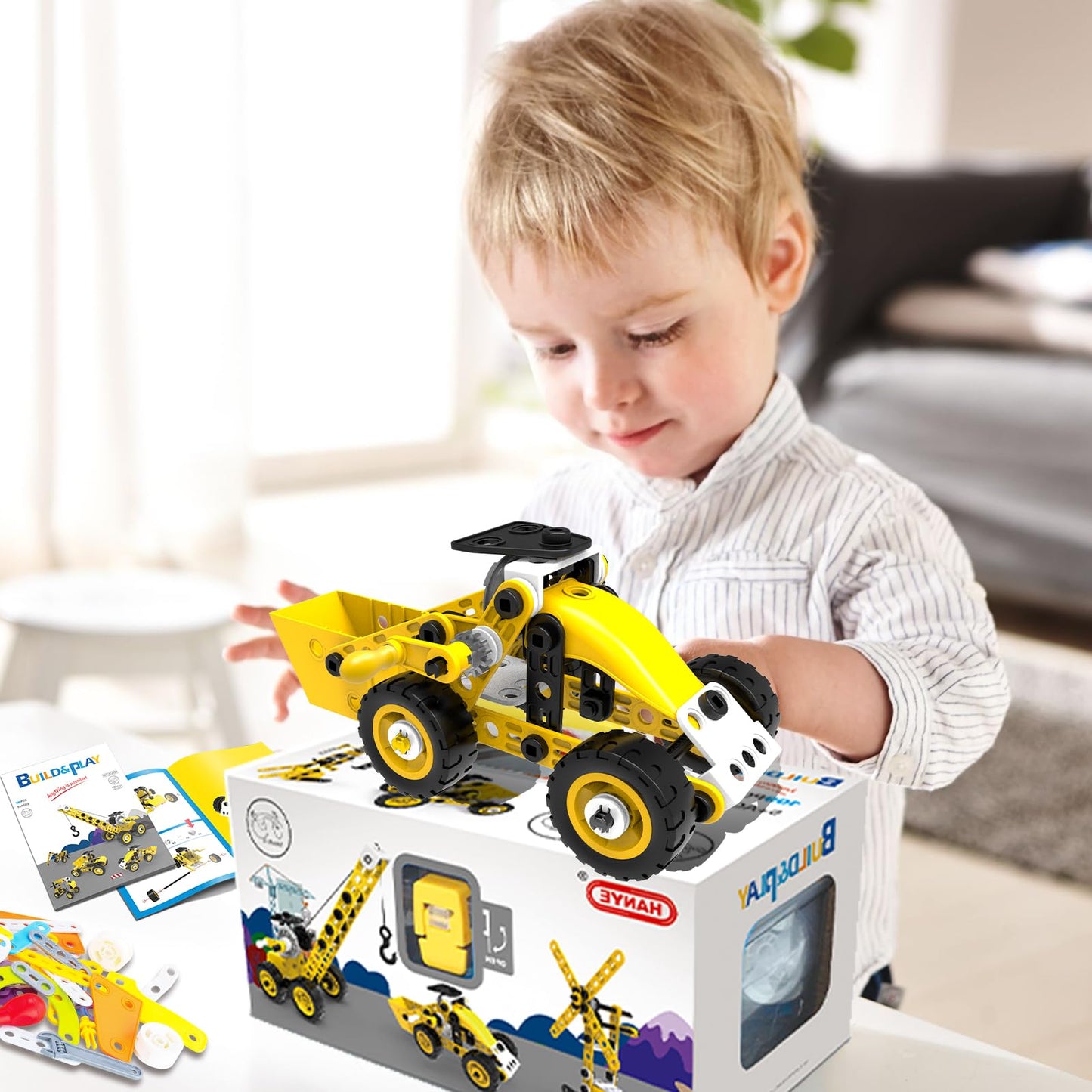 choopheme 10-in-1 STEM Toys for 5-9+ Year Olds | Building Block Kit