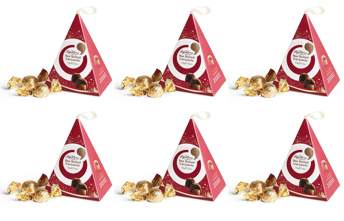 6 x Lily O Briens Sea Salted Caramels 112G