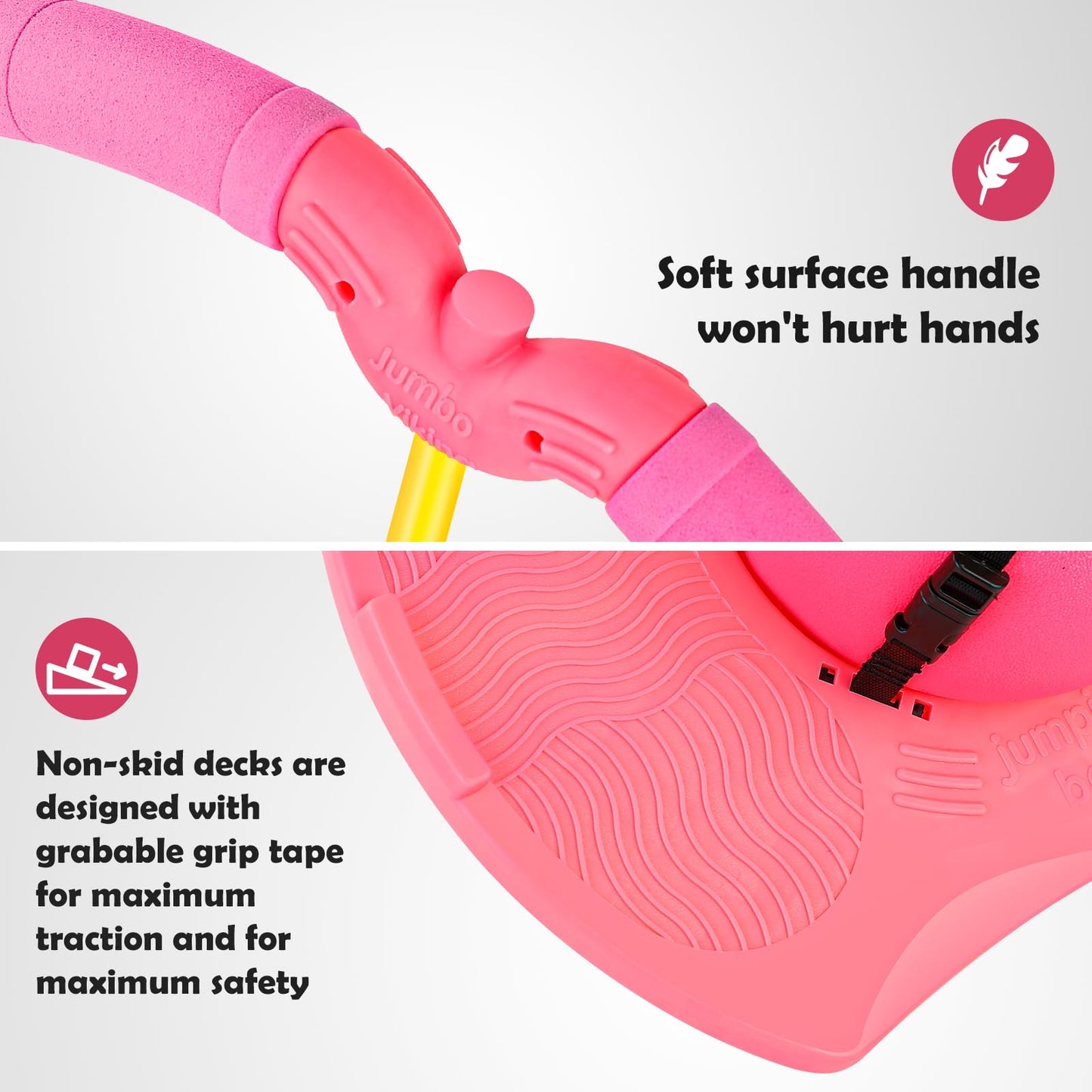 Christoy Pogo Jumper with Handle & Ball Pump – Safe Indoor/Outdoor Jumping