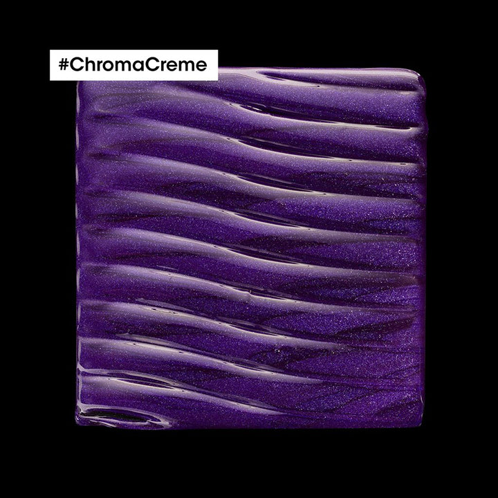 L'Oréal Professionnel Serié Expert Chroma Crème Purple Dyes Shampoo Neutralises Yellow Tones for Highlighted & Blonde Hair 300 ml/10.14 oz