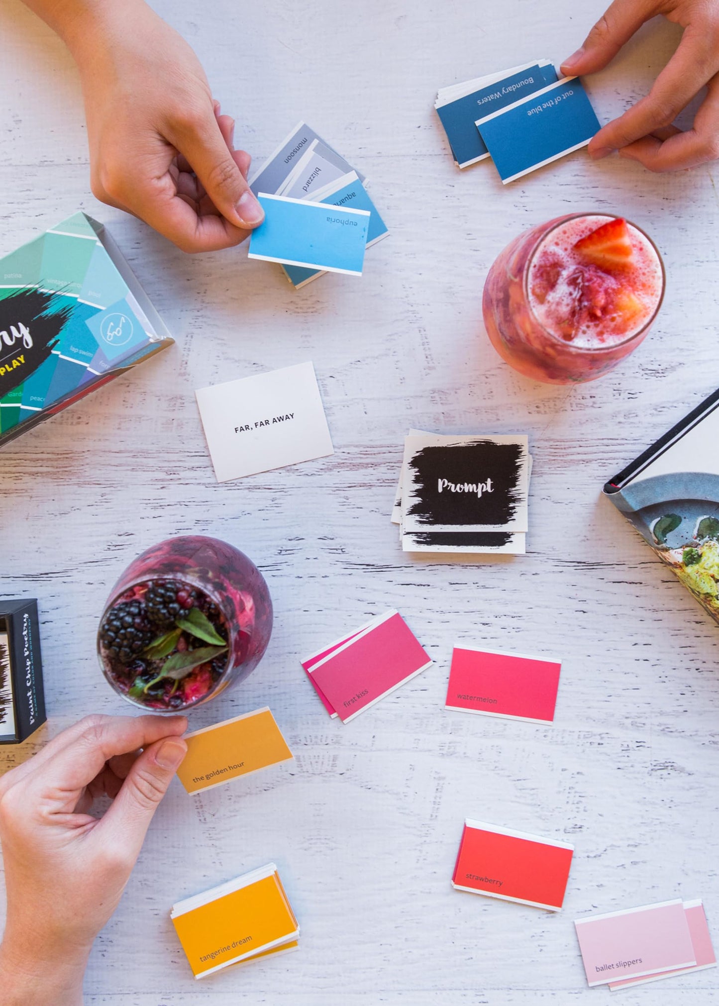 Paint Chip Poetry by Chronicle Books | Colorful Poetry Game for Teachers and Parties