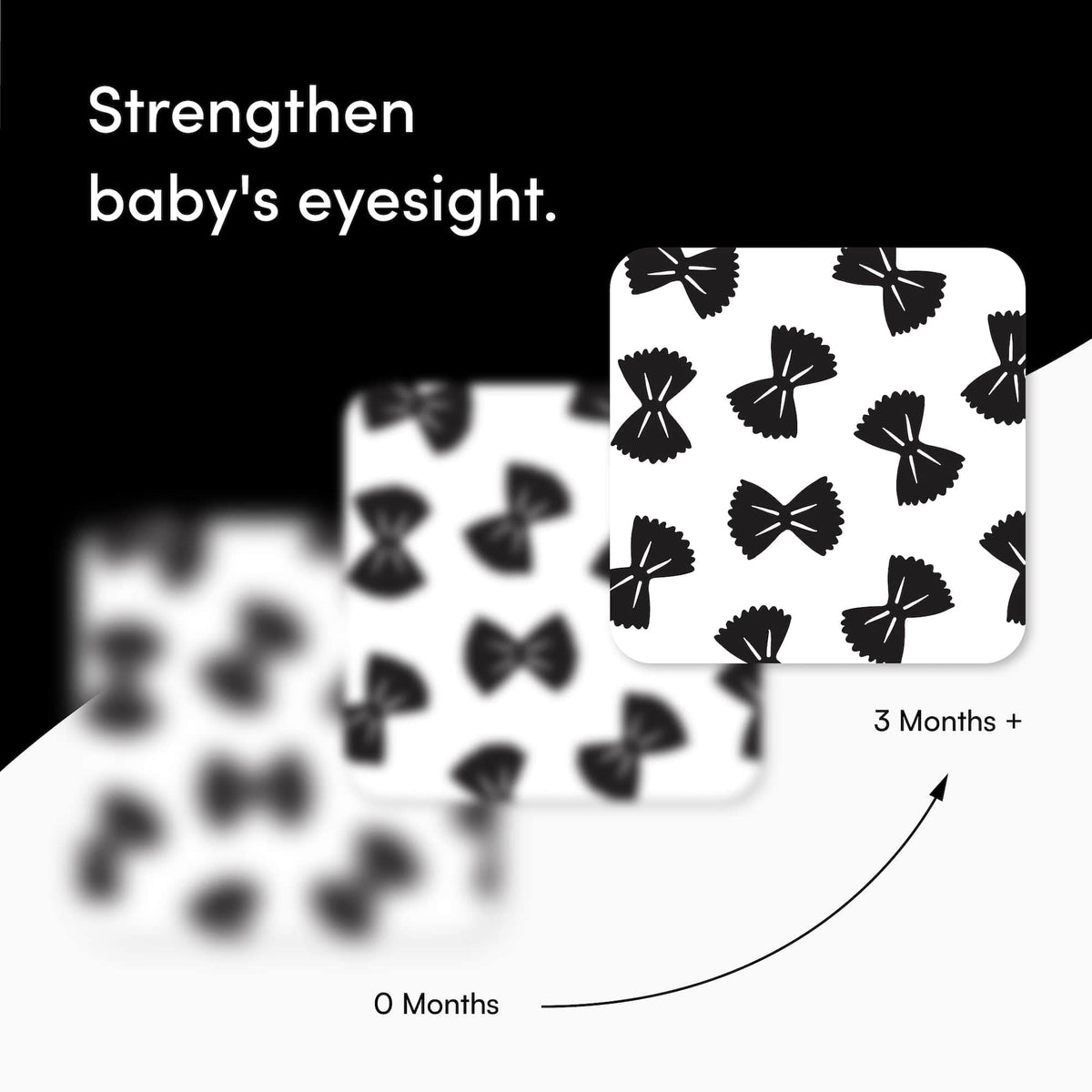 Chunky Deli Baby Pasta Cards – High-Contrast Flash Cards