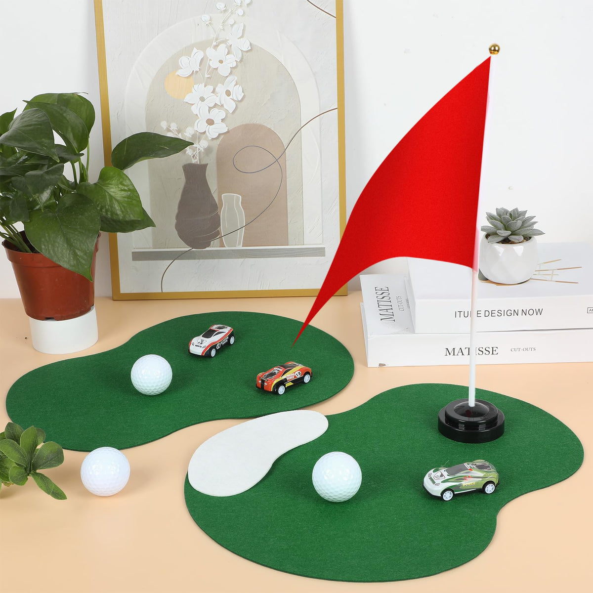 CHUNNIN 4-Set 20-Piece Golf Centerpieces – Golf Themed Party Decor, Birthday & Corporate Event Supplies