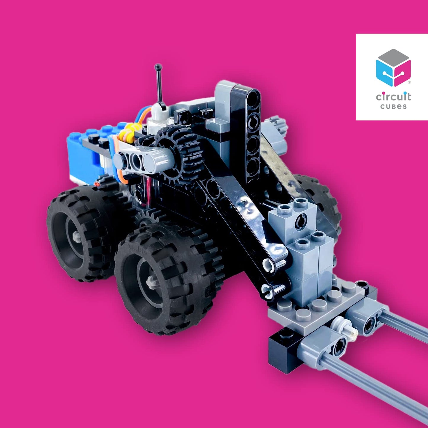 Circuit Cubes Space Rovers Kit – Remote Control STEM Robotics for Kids 8+